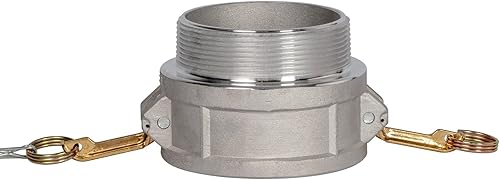 Miniatura 9 de 2 piezas de accesorios de bloqueo de leva fundida por gravedad de aluminio (3 pulgadas parte D) de manguera de leva y ranura, acoplador hembra X