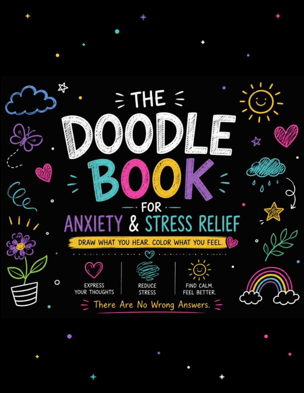 The Doodle Book: For Anxiety & Stress Relief