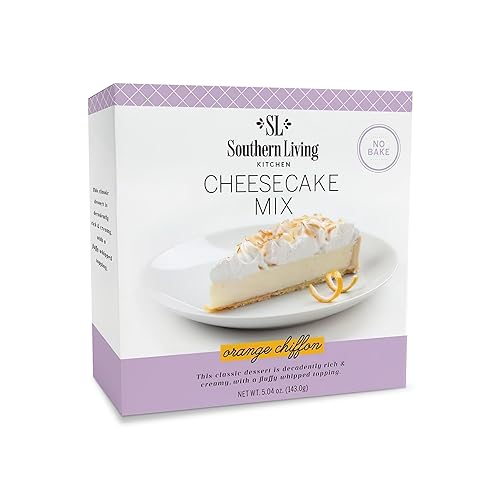 Gourmet Cheesecake Mix, No Bake Cheesecake Cake Mix, Orange Chiffon