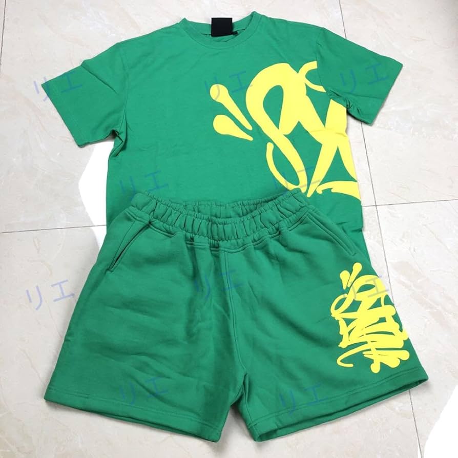 Amazon.co.jp: Synaworld セットアップ 半袖 Tシャツ ショット