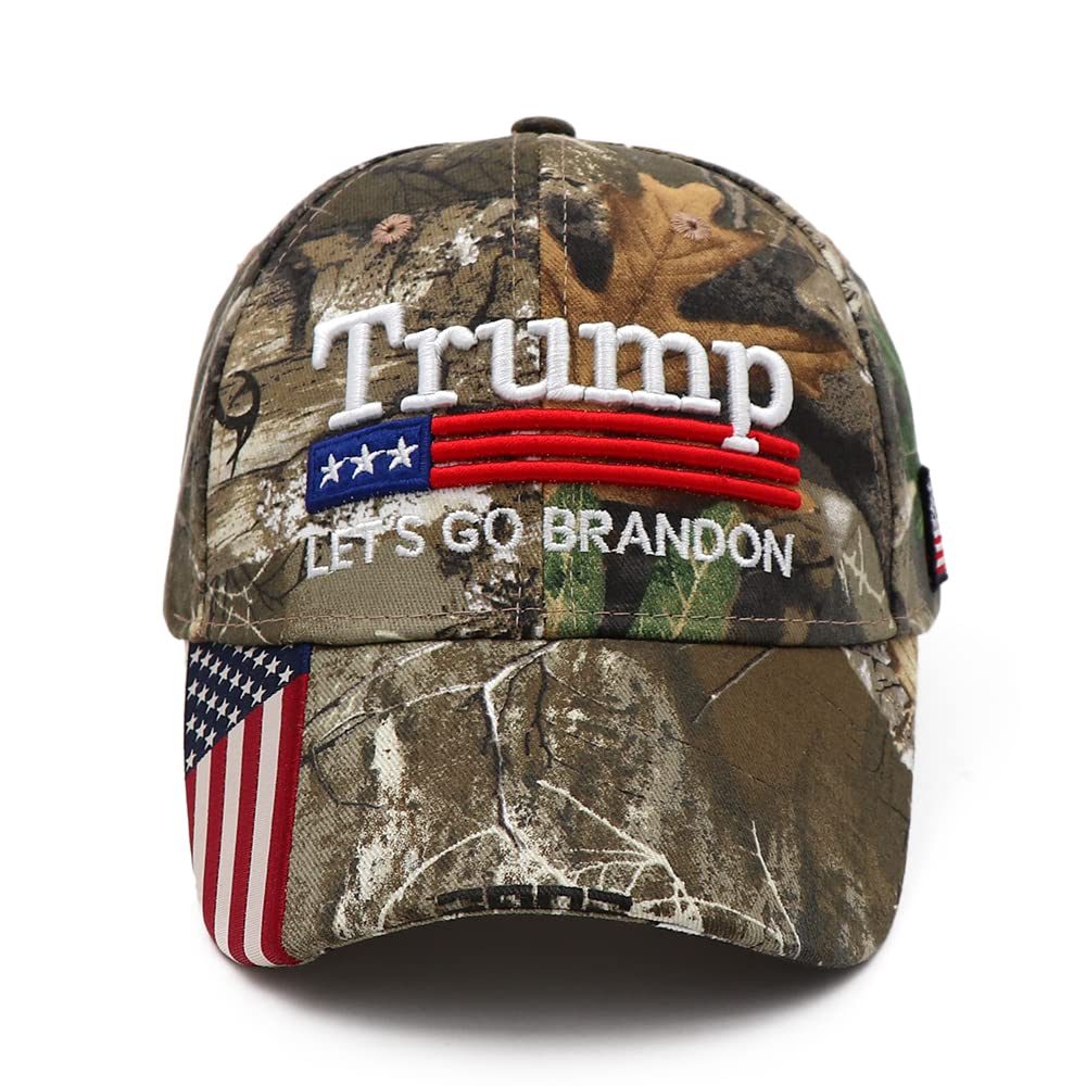 Lets Go Brandon Hat FJB Lets Go Bandon Joe Biden Adjustable Baseball Cap Embroidered Trucker Cap for Men Women