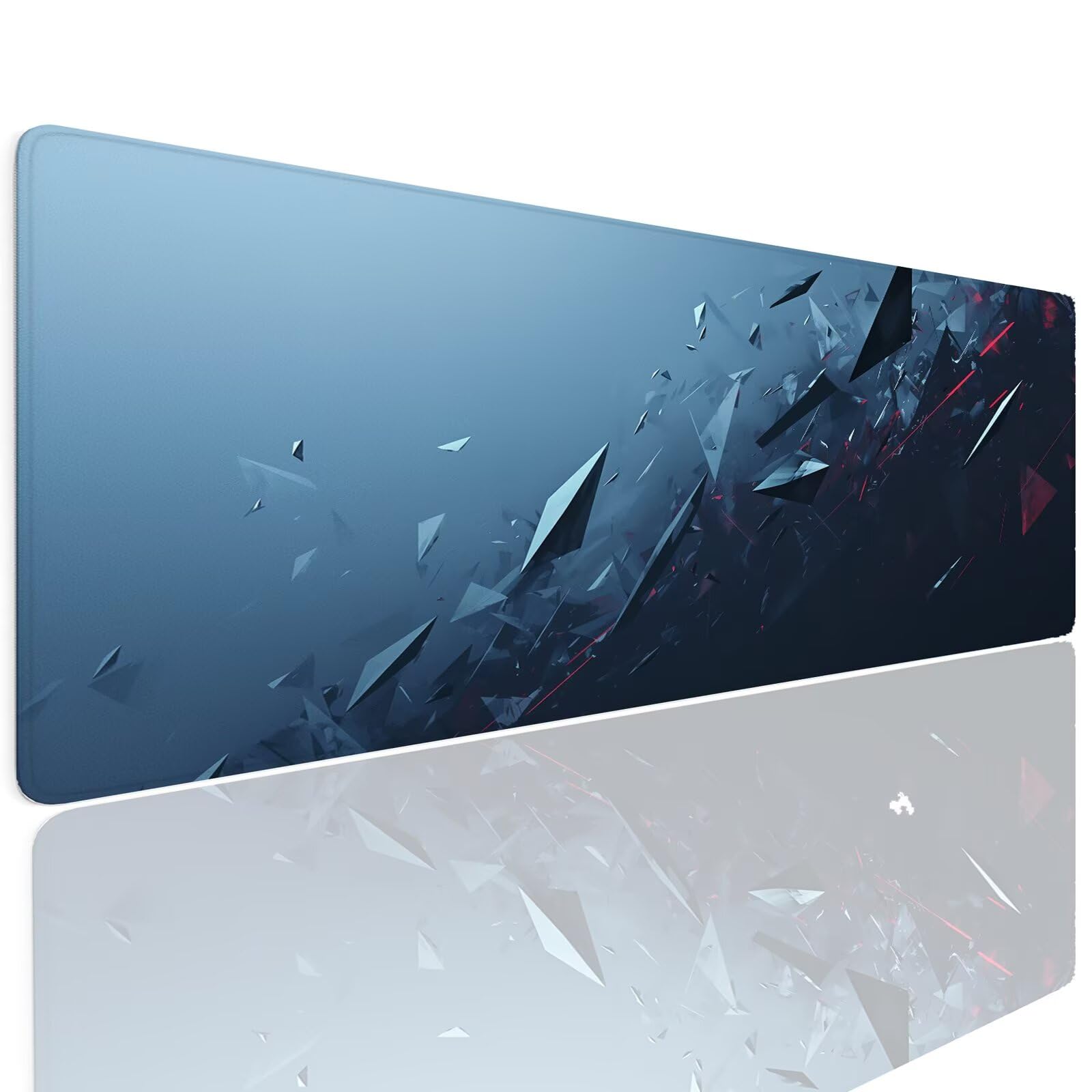 Podkładka pod mysz do gier XXL 1400 x 800 x 4 mm duża podkładka pod mysz do gier podkładka pod mysz dla graczy antypoślizgowa wodoodporna mata pod mysz akcesoria biurowe do komputera, komputera, gier,