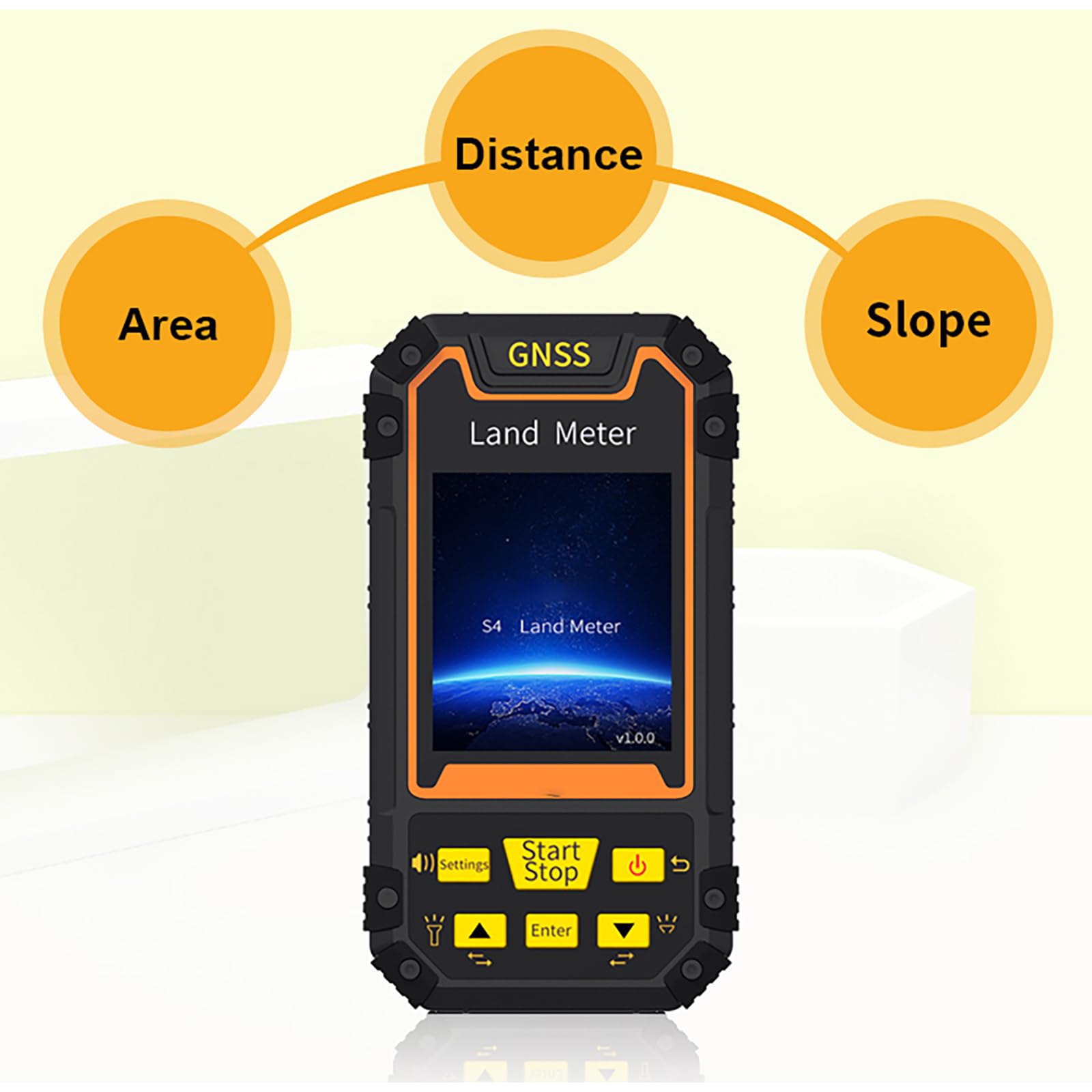 GPS Portatile Per Topografia S1 - Misuratore Terreno Con GLONASS, BeiDou, Schermo 2.4 Pollici - Foto 3