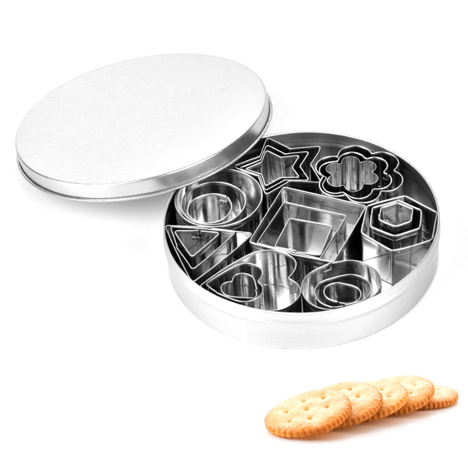 Set Di 30 Mini Formine Per Biscotti In Argilla Polimerica, In