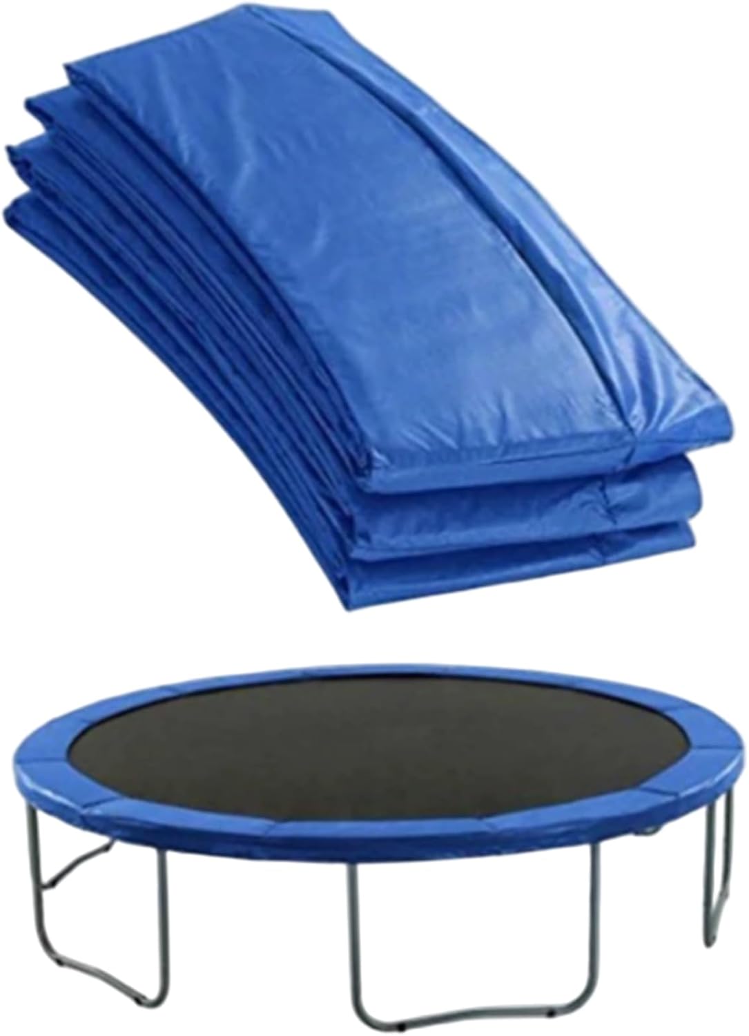 Trampoline Spring Cover, 12FT Safety Guard Protective Trampoline Cover, UV-Resistant, Tear-Resistant PVC PE Replacement Pad Edge Protection