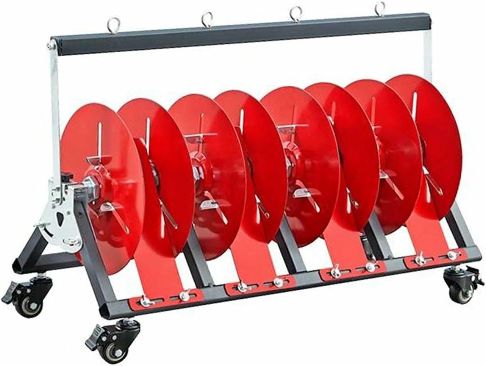 Distributeur de bobines multiples portable 2 3 4 barres pour câbles
