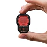 Wearable Bluetooth Speaker - Clip-On Wireless Portable Speaker&comma; IP56 Water-Resistant&comma; Built-in Mic for Hands-Free Calls - Ultra-Lightweight&comma; Free-Standing Design with 4X Stronger Clip