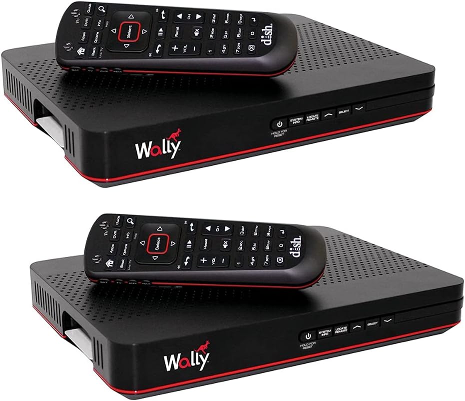 Buy Wally HD Receivers with 54.0 Voice Remotes Bundle (Qty, 2 Receivers
