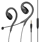 耳を塞がないイヤフォン マイク