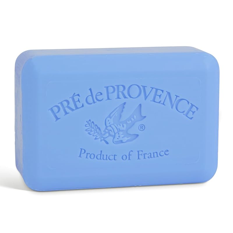 Sabonete em barra artesanal Pre de Provence com manteiga de karité orgânica, fragrância Starflower, 250 g