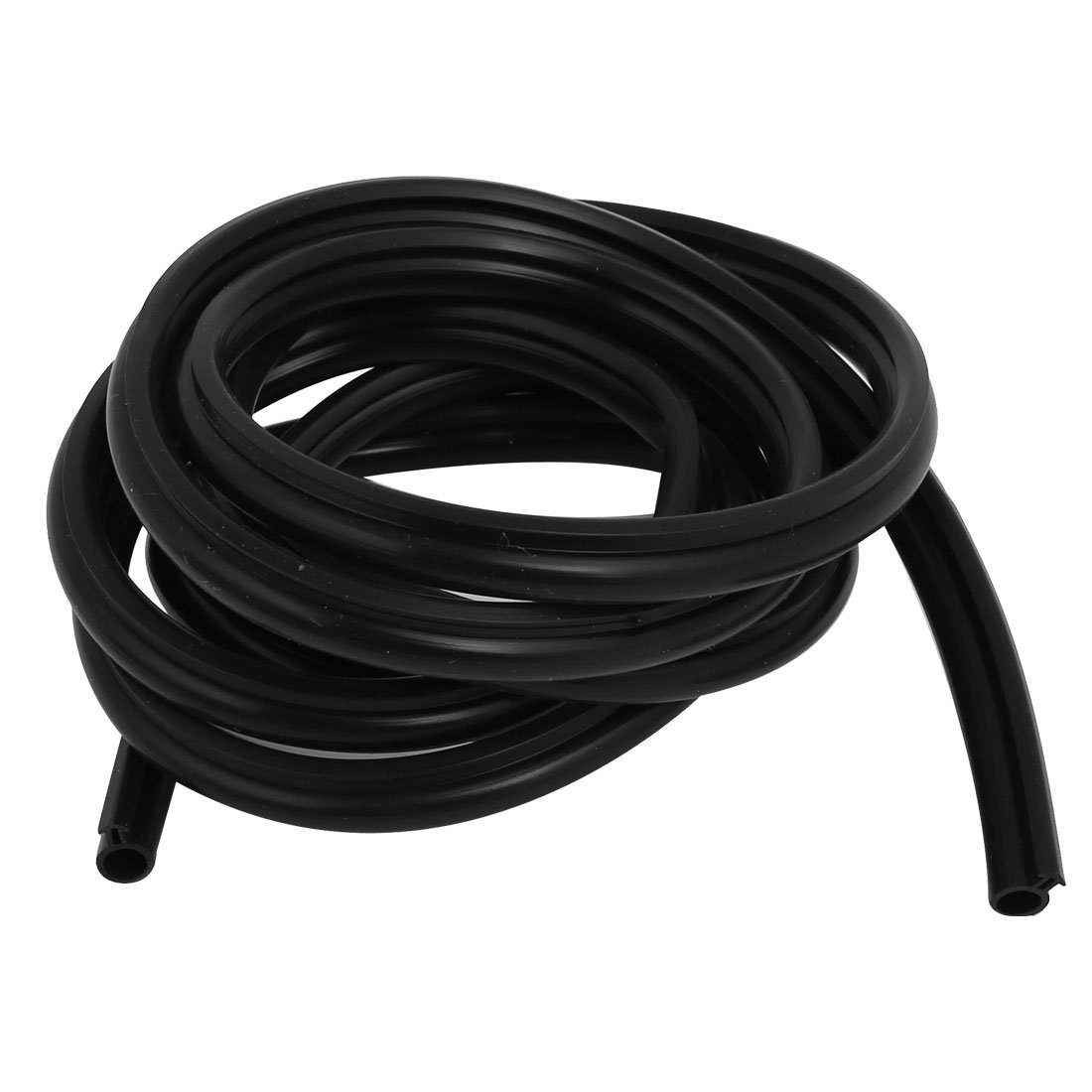 uxcell 2M Silicone Rubber O Shaped Door Window Sliding Seal Weather Stripping Black