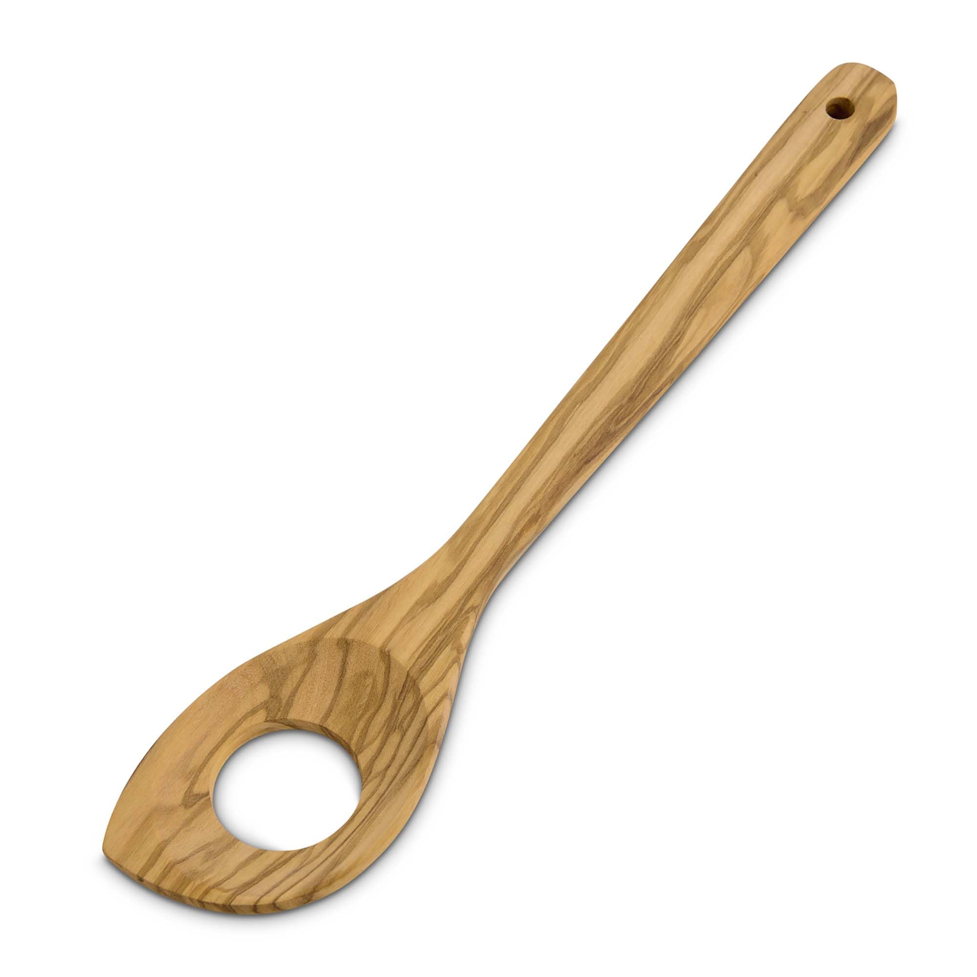 Fantes - Cuchara italiana de cocina para risotto de madera de olivo, 12 pulgadas, The Italian Market Original desde 1906