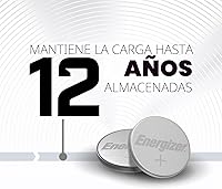 Vista 4 de Energizer CR2025 Battery, Baterías de celda de moneda de litio de 3V 2025 (2 recuento de baterías) - El embalaje puede variar