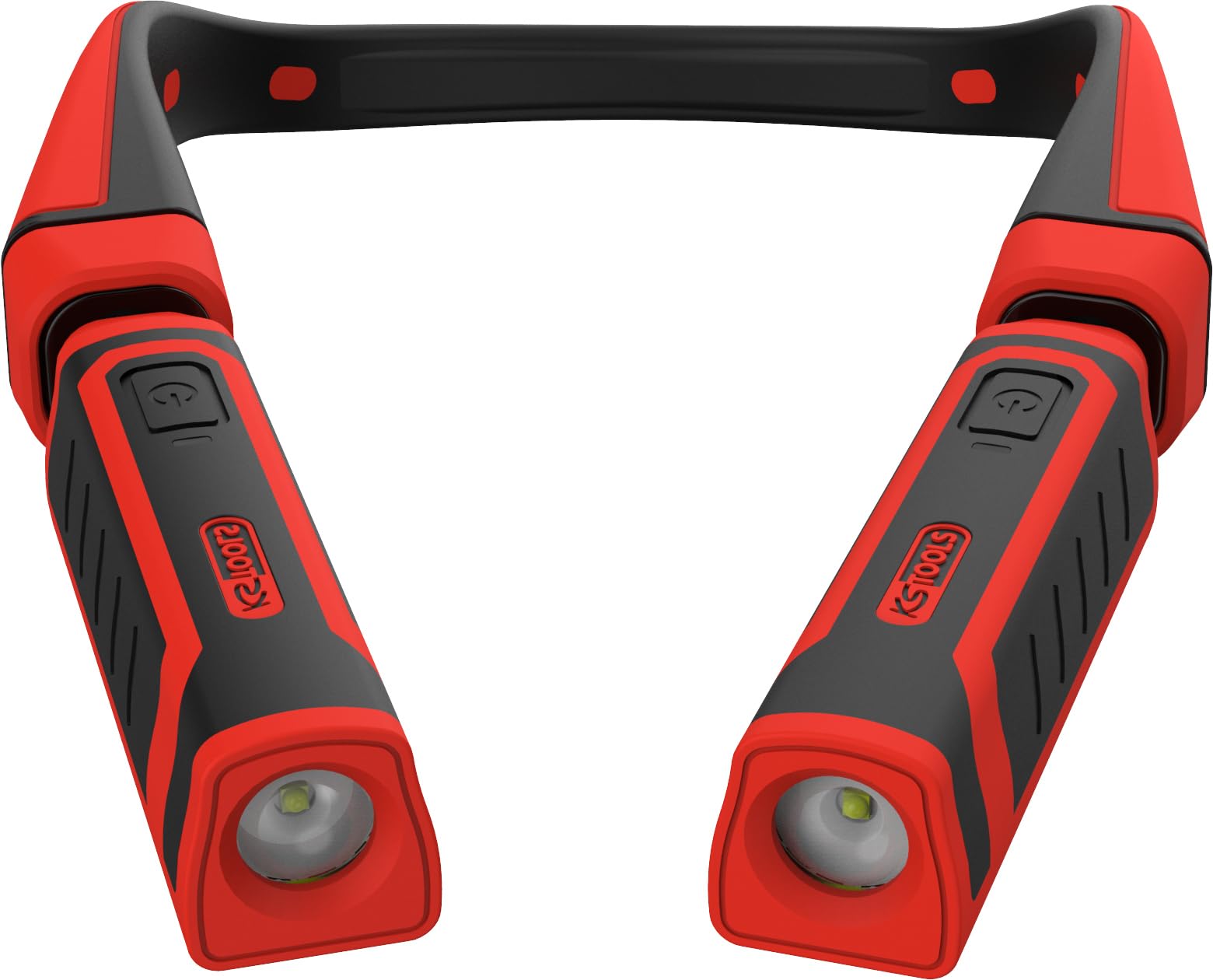 KS Tools 150.4630 eQi UltimateBEAM Lampa na kark 2 w 1 z dwoma wyjmowanymi lampami roboczymi po 180 lumenów każda