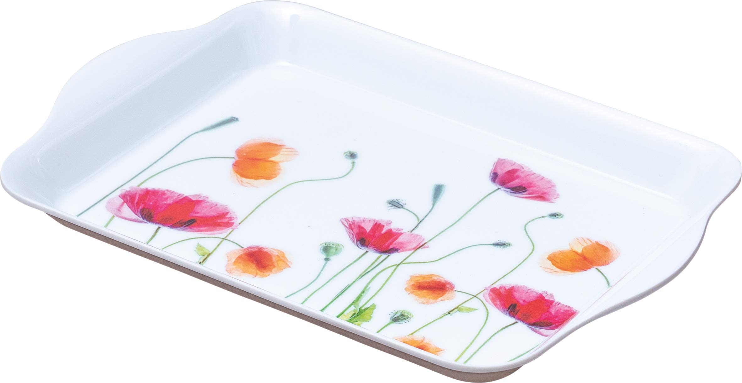 St Helens Home & Garden Melamine Serving Tray (Flowers)