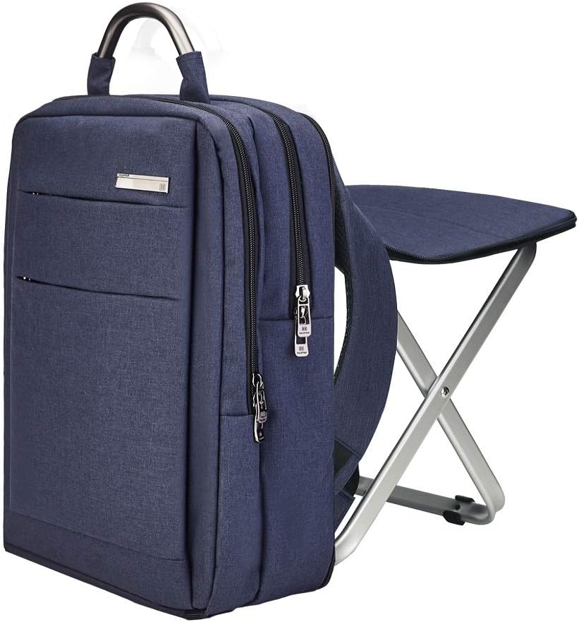 BigTron Multi-Functional Backpack Stool Combo - Large Capacity Backpack and Portable Folding Cooler Chair- Perfect for Camping Fishing Hiking Picnic Outdoor Watching Sports Events BBQ