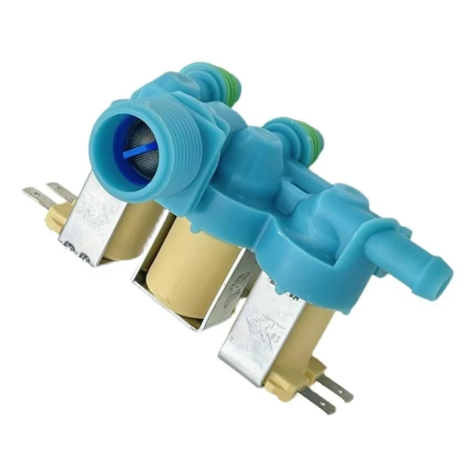 Zghqhcdrh One Color Electric Water Inlet Solenoid Valve, Compatible With Samsung, Washing Machine Part Dc62-00266E Xqb140-D88s Xqb160-D99i/Sc