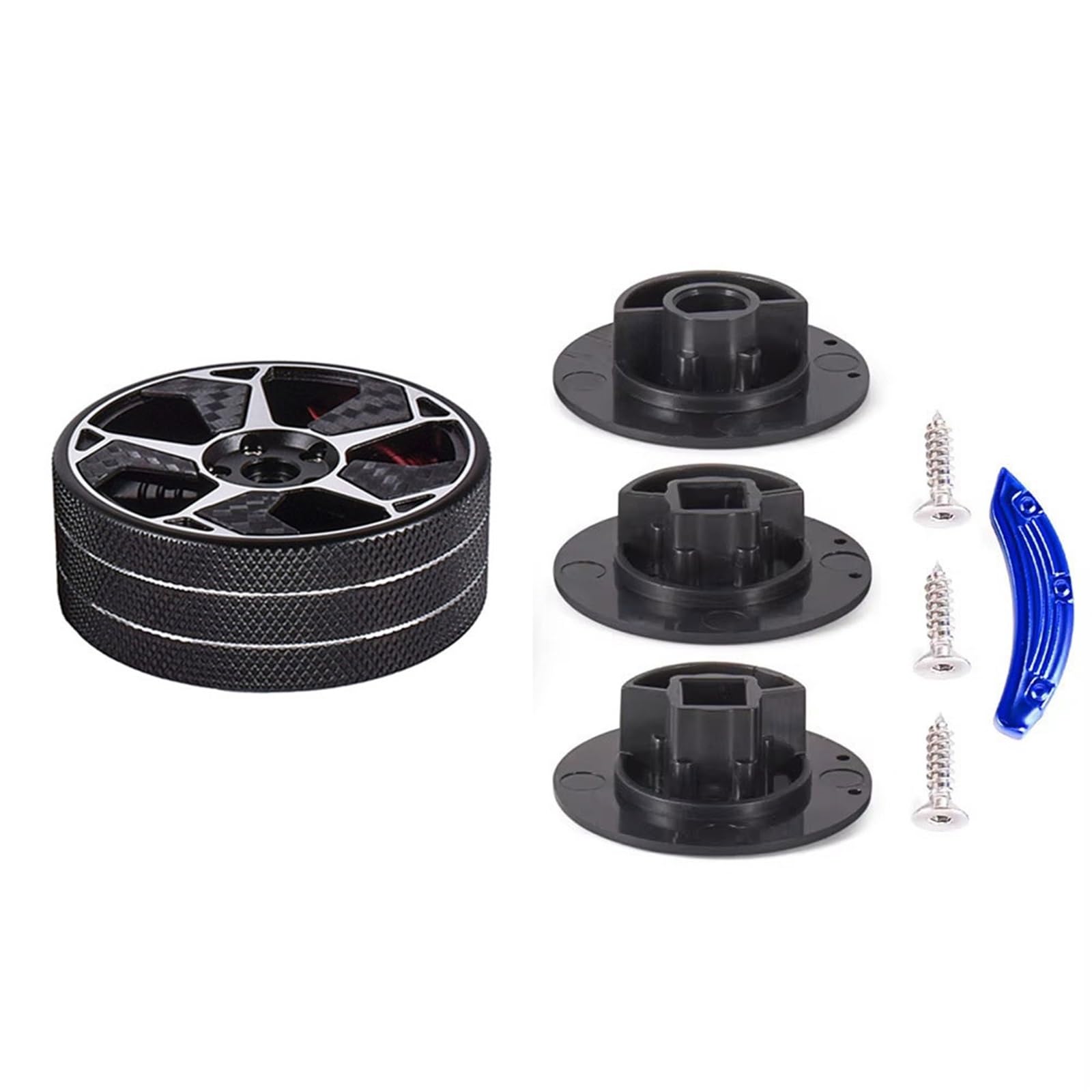 Pilot zdalnego sterowania Kierunek nadajnika koła ręcznego z klockami hamulcowymi osłona gąbki do radiolink RC do Dumbo for Flysky(M2 Metal Handwheel)