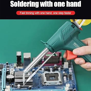 Laser Welding Machine, Internally Heated Industrial Laser Welding Tools, Multi-Function Weldings Iron Soldering Gun Set, Industrial Handheld Laser Welder, for Industrial Home DIY (Black)