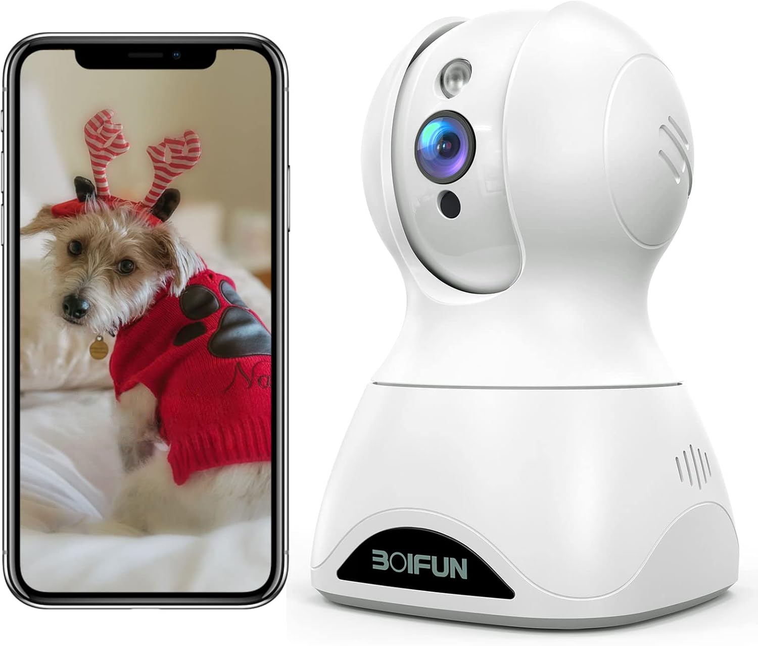 ネットワークカメラ Boifun ペットカメラ 防犯カメラ 1944p Ipwifi監視カメラ 室内カメラ スマホ連携 首振り ベビーモニター ワイヤレス 屋内暗視カメラ 双方向音声 Ai知能 自動追跡 顔検知 音検知 警報通知 動体検知 全日録画 子供 老人介護用 猫 犬 鳥 360度見守り ネットワークカメラ Boifun ペットカメラ 防犯カメラ 1944p Ipwifi監視カメラ 室内カメラ スマホ連携 首振り ベビーモニター ワイヤレス 屋内暗視カメラ 双方向音声 Ai知能 自動追跡 顔検知 音検知 警報通知 動体検知 全日録画 子供 老人介護用 猫 犬 鳥 360度見守り