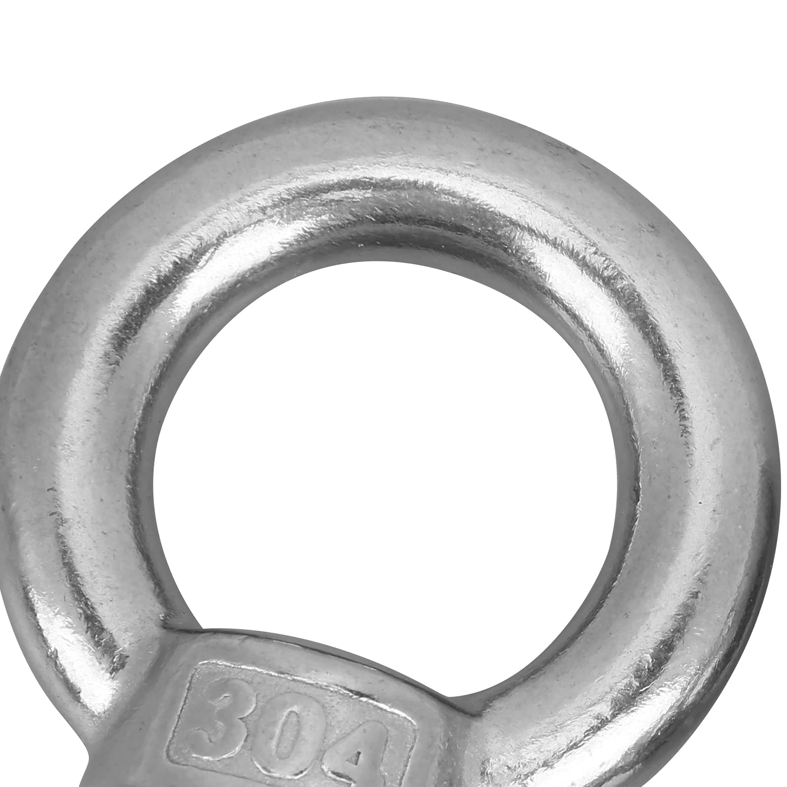 2 unids golfos de acero inoxidable M16 M20 macho anillo de elevación perno de ojo maquinaria pesada hombro anillo de elevación pernos de ojo (M20)