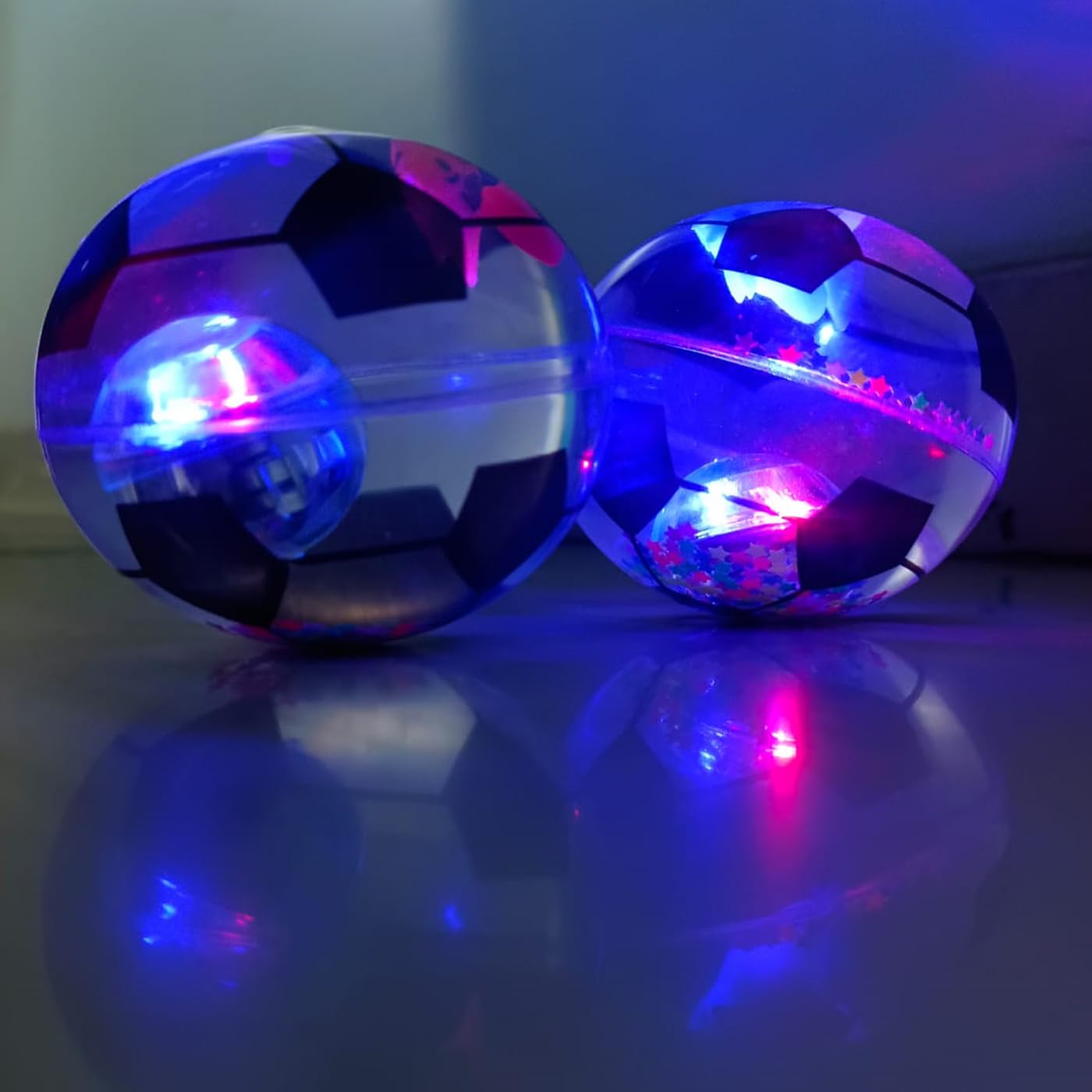 WIZME Set of 2 Light Balls/Flashing Light Up Balls/Football Shaped Led Balls/Bouncing Led Balls for Kids Boys and Girls Pack of 1 (B0CY9H31CF) Amazon Price History, Amazon Price Tracker