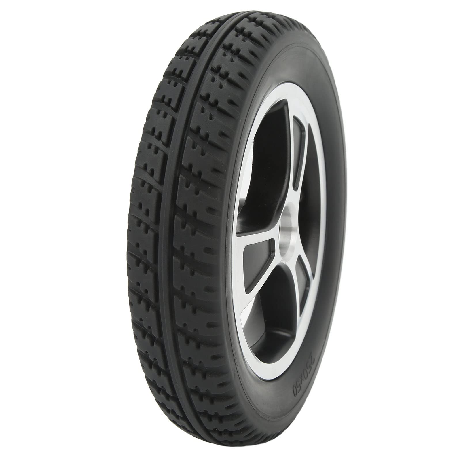 Electric Wheelchair Rear Wheel Wheel Push Wheel Tire 10In Polyurethane Polyurethane Alloy Steel Tire Tire 250Mm Tires Wheels