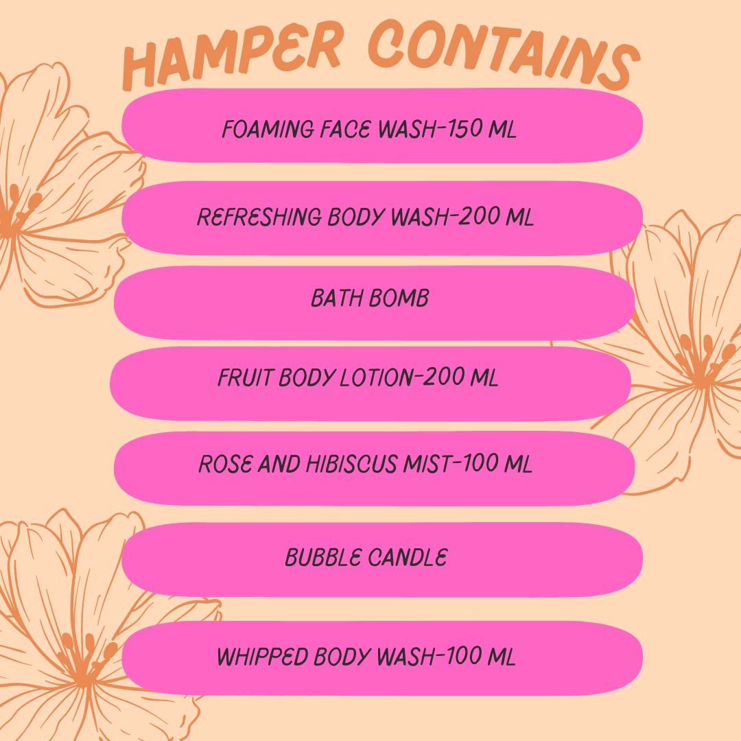 Astrid refreshing & nourishing bath and body hamper hamper, Christmas hamper, Paraben and Sulphate free, 7 pieces, Gift Kit, Skincare daily essentials, hamper for Her and him, Paraben and Sulphate free Astrid refreshing & nourishing bath and body hamper hamper, Christmas hamper, Paraben and Sulphate free, 7 pieces, Gift Kit, Skincare daily essentials, hamper for Her and him, Paraben and Sulphate free