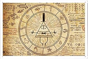 Premium Metal Poster Tin Sign Plate for Gravity Falls Fans (JSC0692) 2030cm