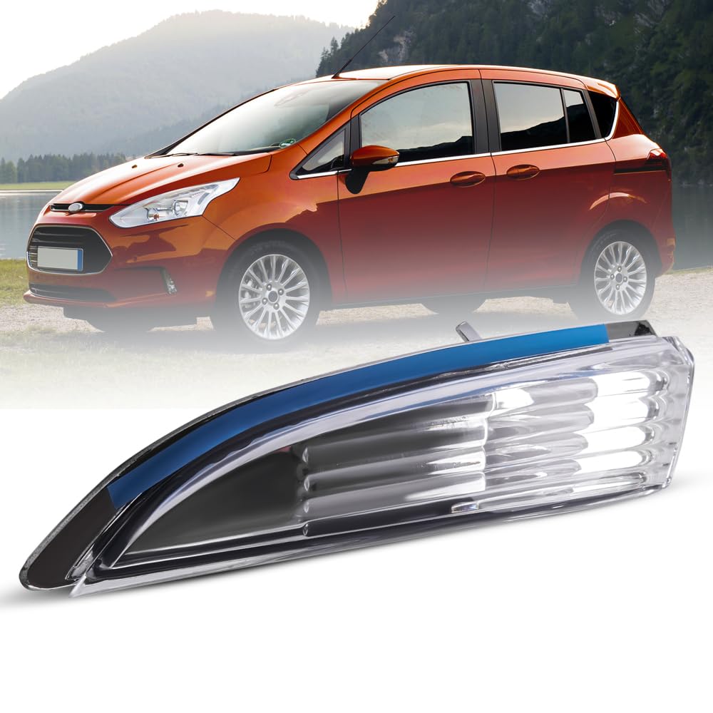 Indicatori Direzione Dinamici LED Per Fiesta MK7 E B-Max 2008-2017 - Sostituzione Specchietti - Foto 11