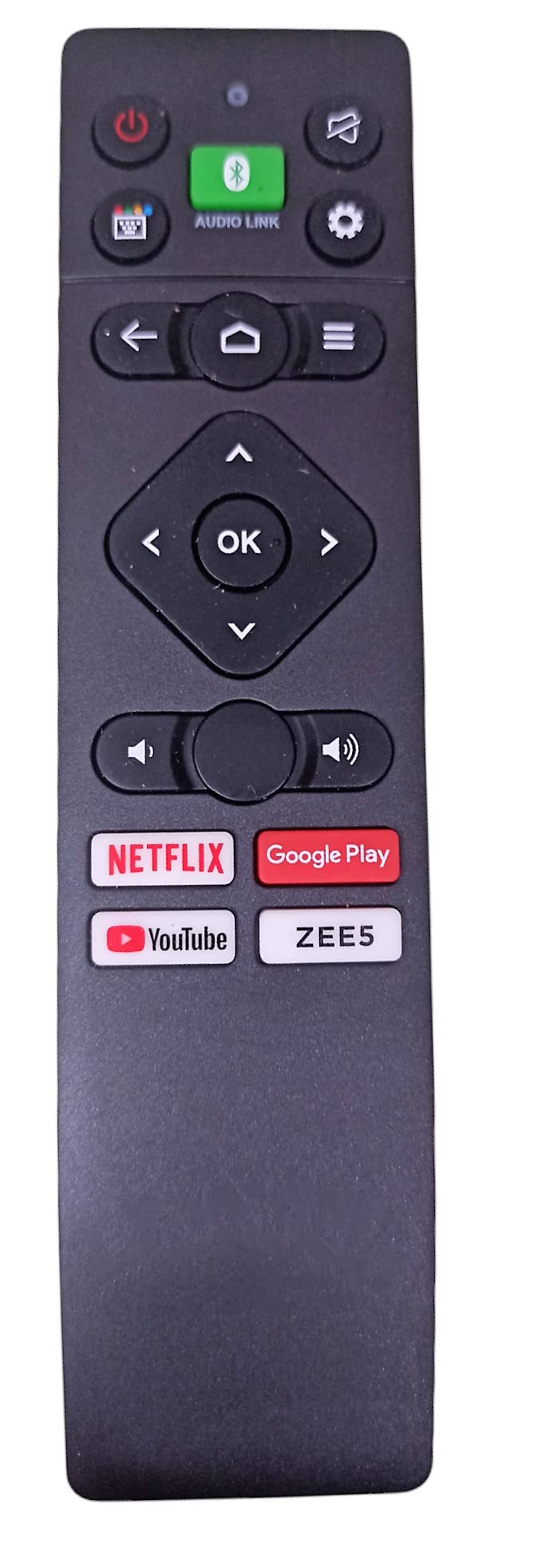 EHOP Compatible Remote Control for Sanyo Smart Tv (Without Voice Function) Black