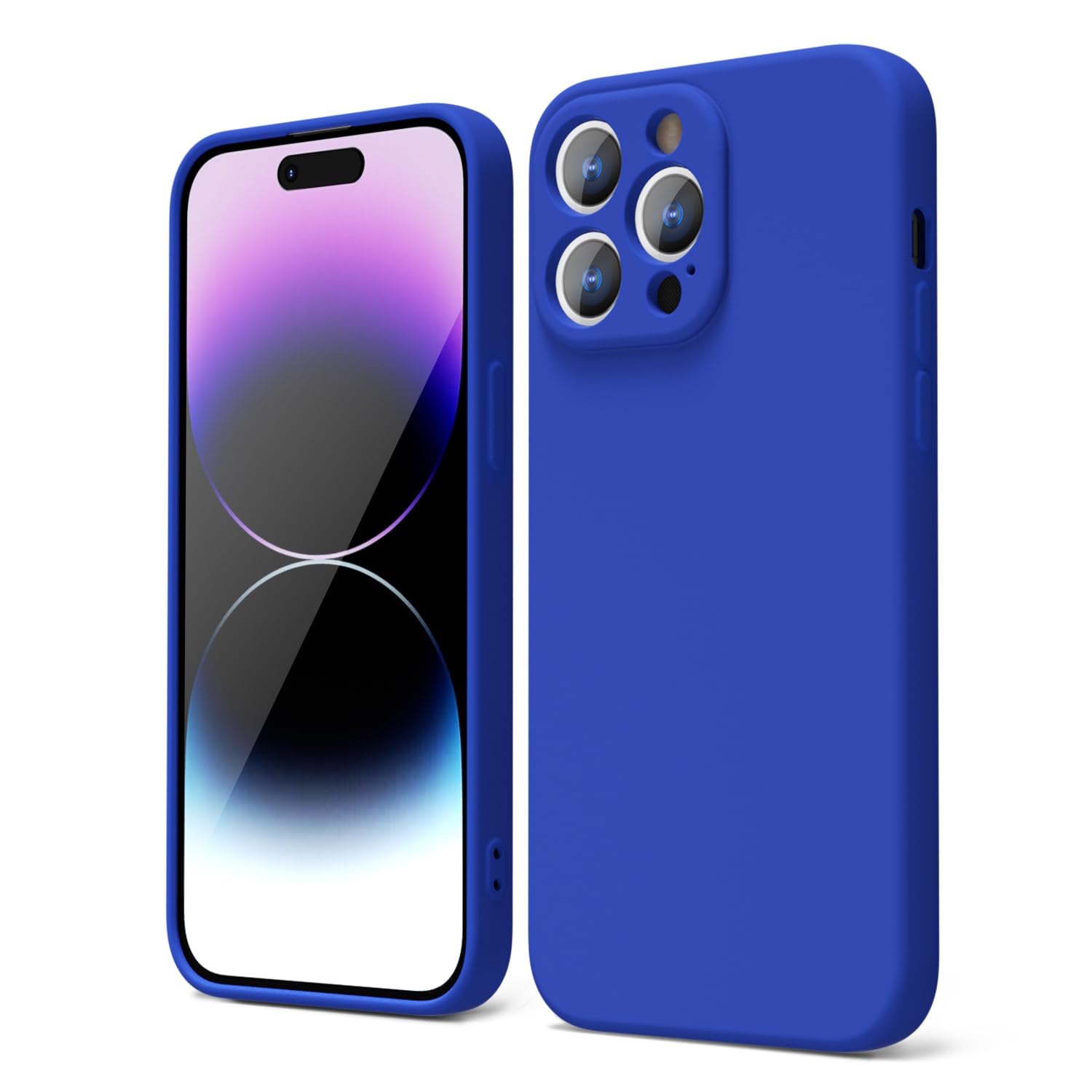 oakxco for iPhone 16 Pro Max Case Liquid Silicone, Soft Rubber Gel Elegant Aesthetic Basic Simple Cover, Cute Thin Slim TPU Matte Solid Color Plain Smooth Case for Women Girl, Light Pink — view 1481