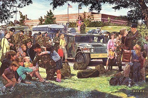 "Freedom Isn't Free" - James Dietz - Military Art (Artists Proof)