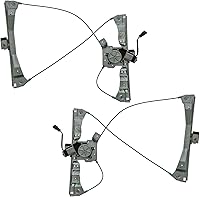 Vista 130 de TRQ Juego de regulador de ventana eléctrica delantera y motor compatible con Ford Ranger 1993-2011 1994-2009 Mazda B2300 1998-2001 B2500 1994-2007