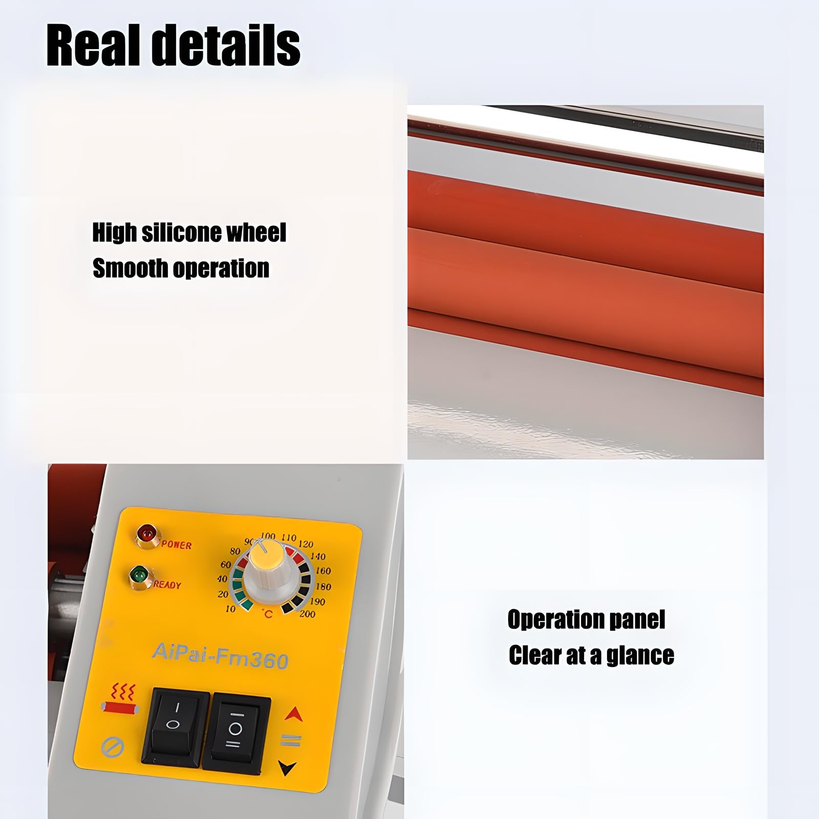 Macchina in laminazione, laminatore a rullo freddo caldo, macchina in laminatoio singolo e doppio lato, laminatotore di carta rapida 3 minuti per ufficio scolastico, foto, carte, laminatore termico