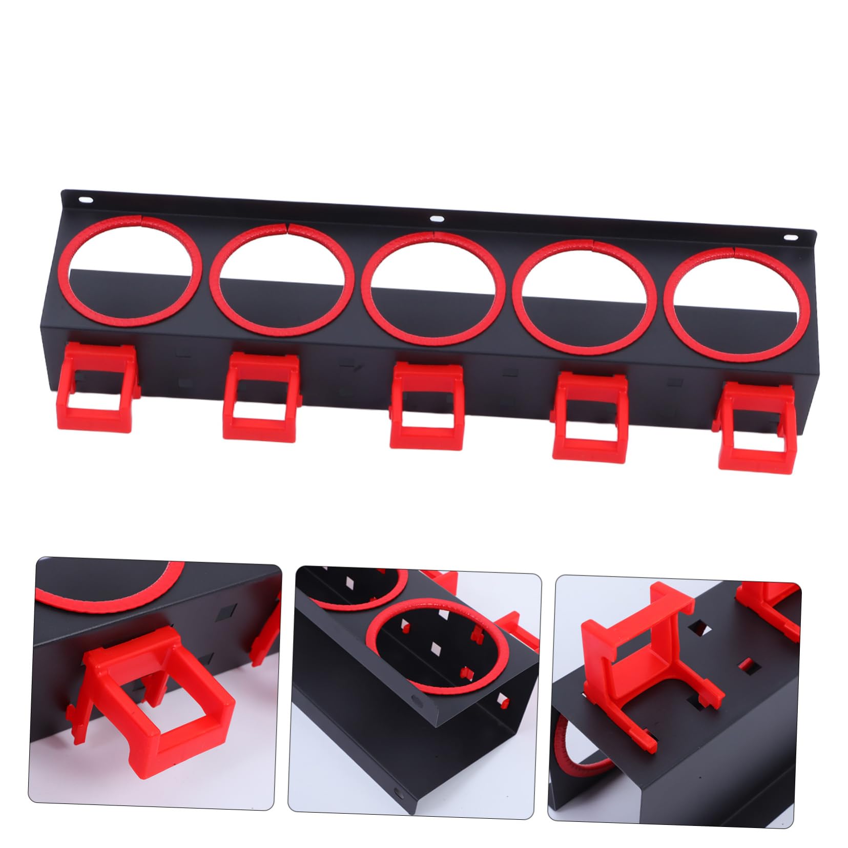 SOESFOUFU Iron Spray Bottle Mount Storage Rack Bottle Organizer Detailing Tool Car Beauty Shop