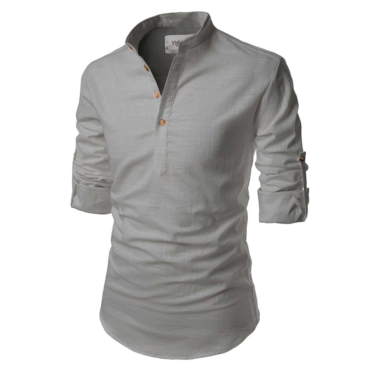 edinwolf Cotton 4 Button Kurta For Men-picture-15