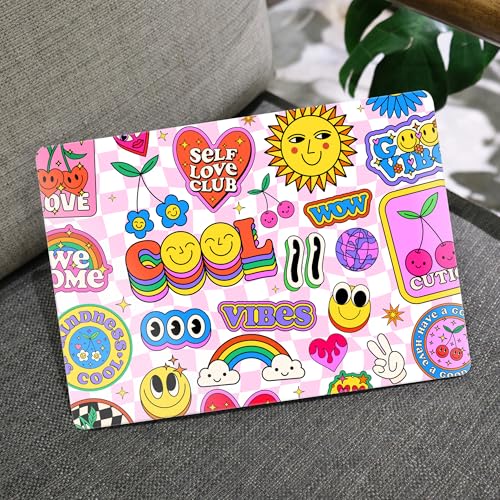Image of MEEgoodo Case for M5 MacBook Pro 16 inch Case 2026 2024 2023 2021 with M5 M4 M3 M2 M1 Pro /Max Chip, Fit Model A3429 /A3428 /A3403 /A3186 /A2991 /A2780 /A2485, Pattern Stickers