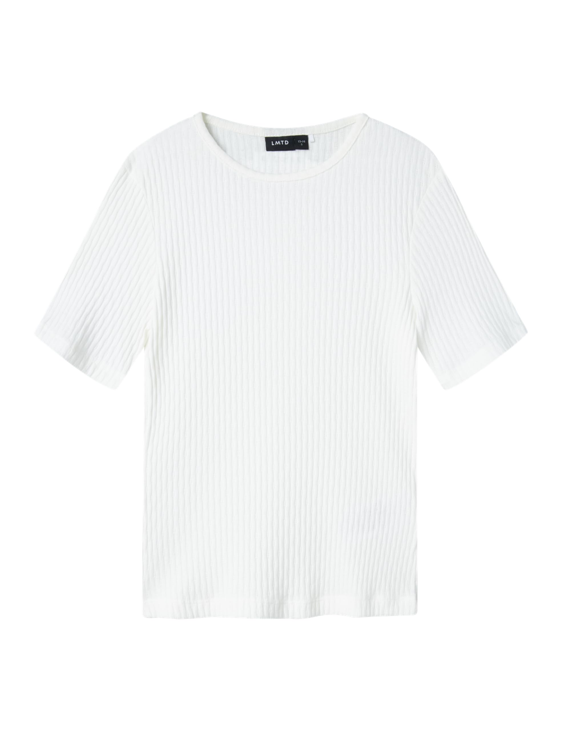Lmtd Nlfninusa SS Short Top, White Alyssum, 146-152
