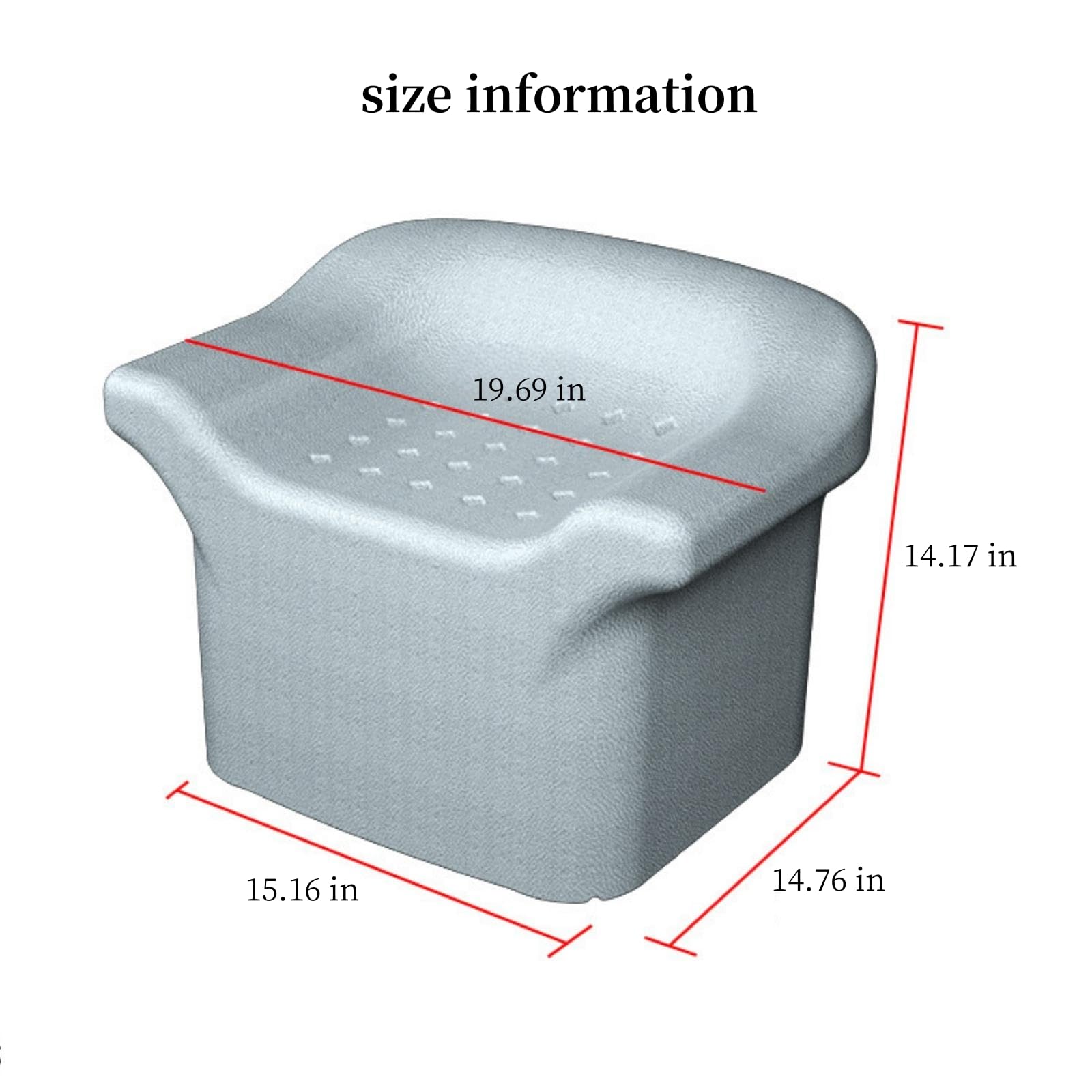 Deluxe New Era Patented Hygienic Access Shower Commode Chair, 18