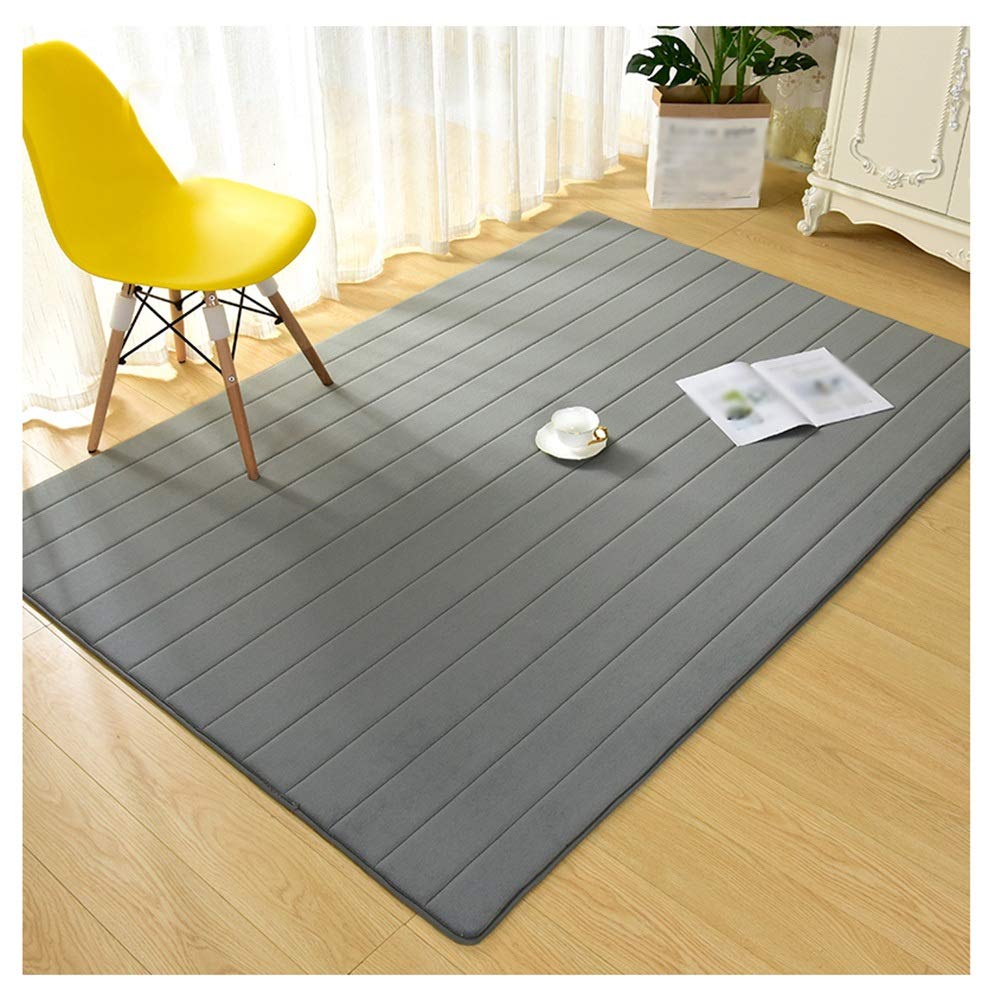 Tapis de salon antidérapant et anti-saleté de 15 mm d'épaisseur pour table basse