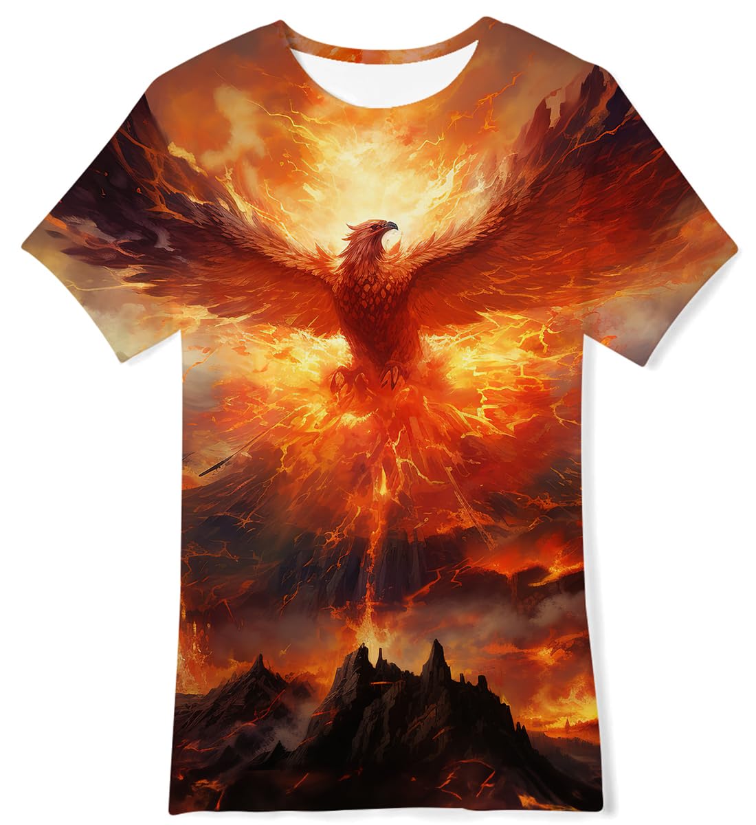 TUONROAD Jungen Mädchen T-Shirt 3D Sommer Casual Kurzarm Kinder T Shirts