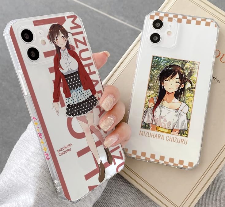 Amazon.co.jp: SHAOYAO 彼女お借りします スマホケース 水原千鶴