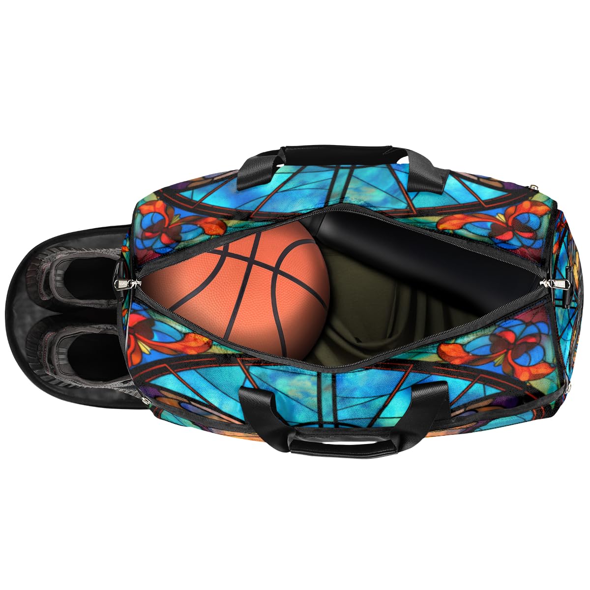 Personalisierte Sporttasche für Jungen und Männer, benutzerdefinierte Sport-Reisetasche mit Schuhfach, maßgeschneiderte Mädchen-Tanztasche, Wochenend-Übernachtungstasche für Frauen und Kinder,