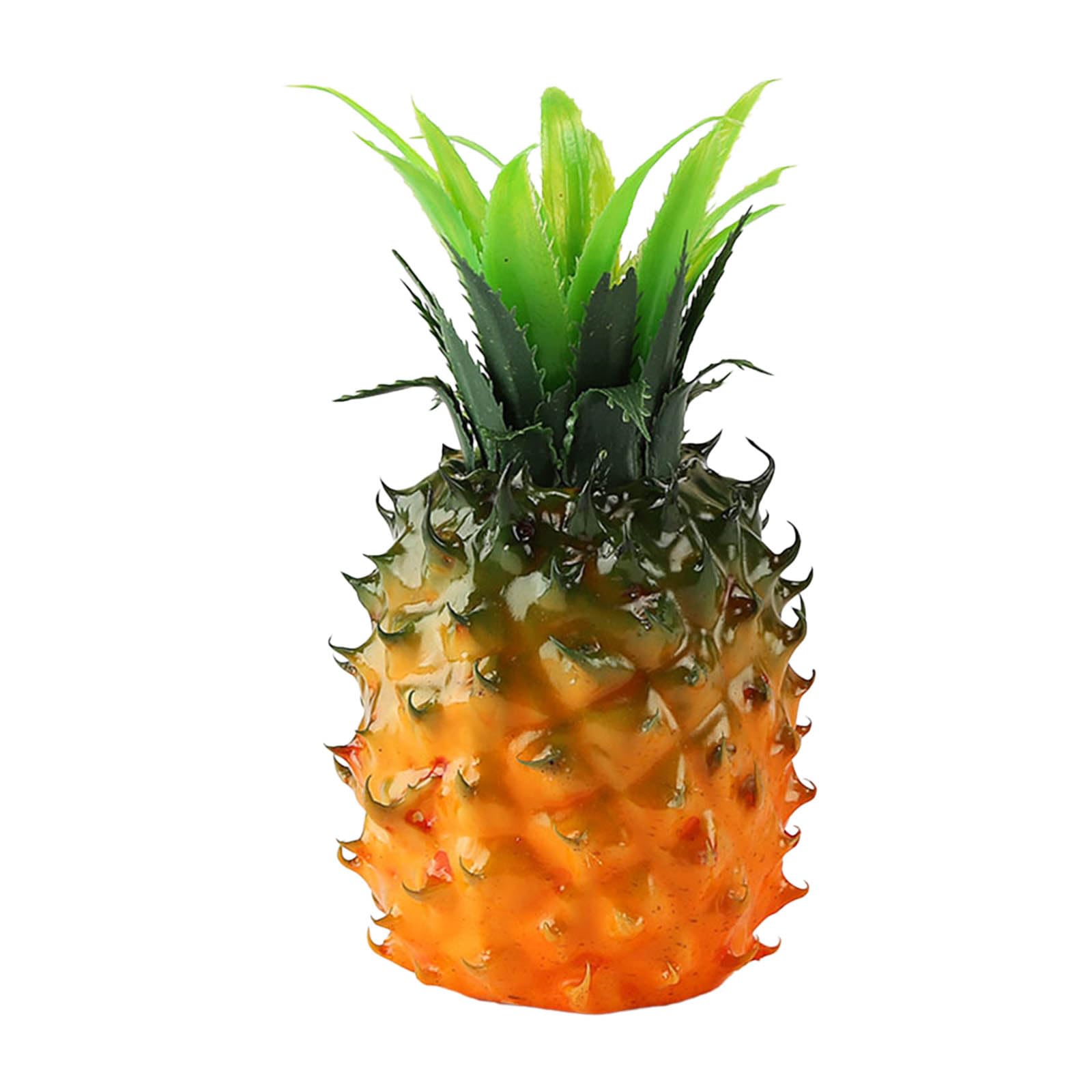 HDOYTXXM Large Artificial Pineapple Fruit Realistic Fake Fruit Ornament for Home and Retail Display Smooth
