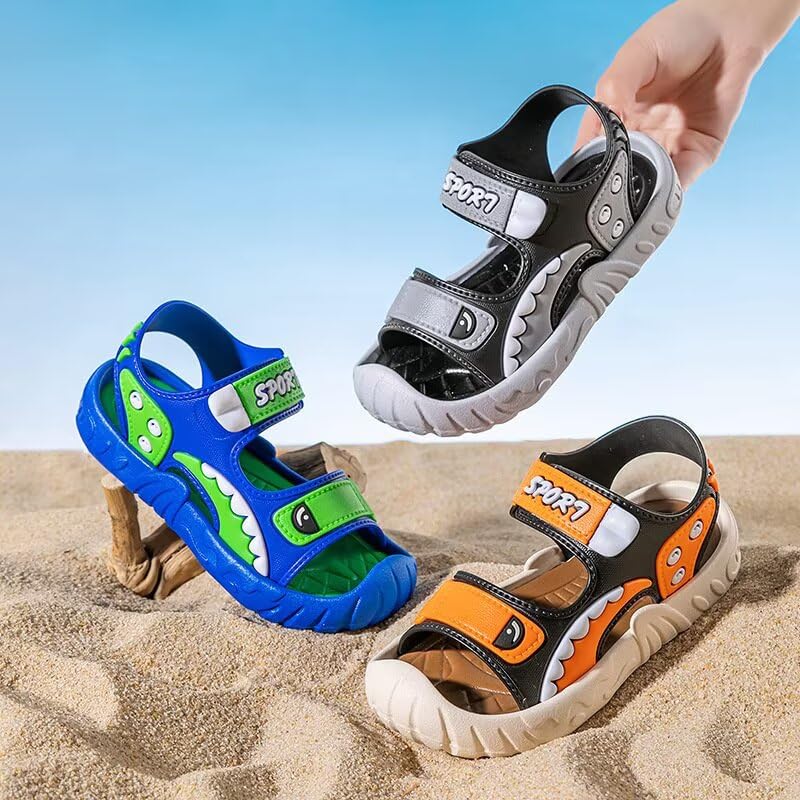 Kids Boy Anti Collision Fashion Outdoor Sandals for Summer Sport Walking Running School3