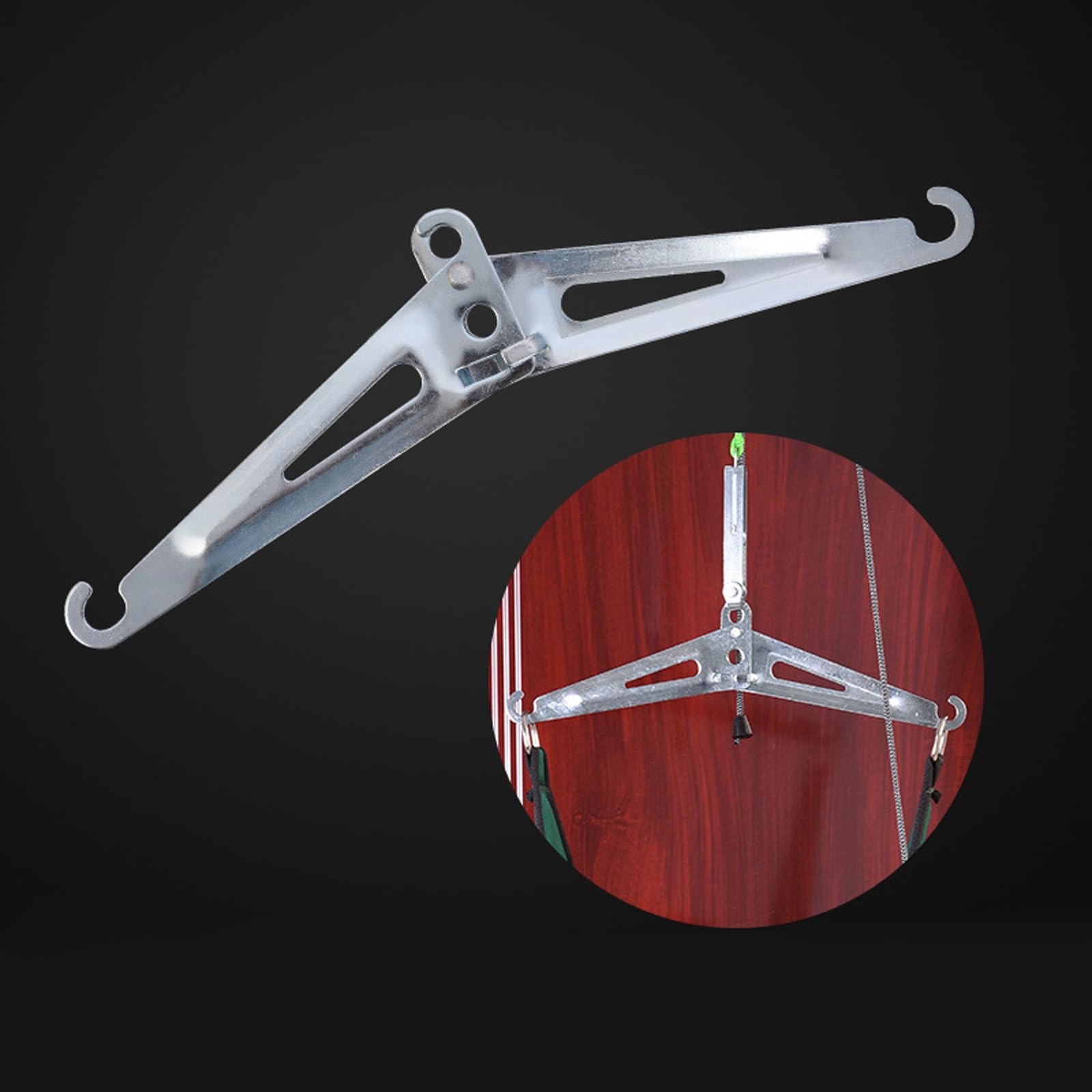 Dispositivo di Decompressione del Collo per Alleviare Il Dolore al Collo E Correggere Le Spalle - Kit unità di Trazione Cervicale sopra La Porta E Barella per Il Collo