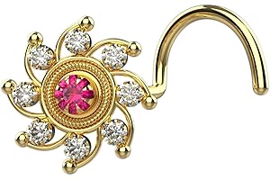 Sunflower Nose Stud - Nailing Simplicity with Precision