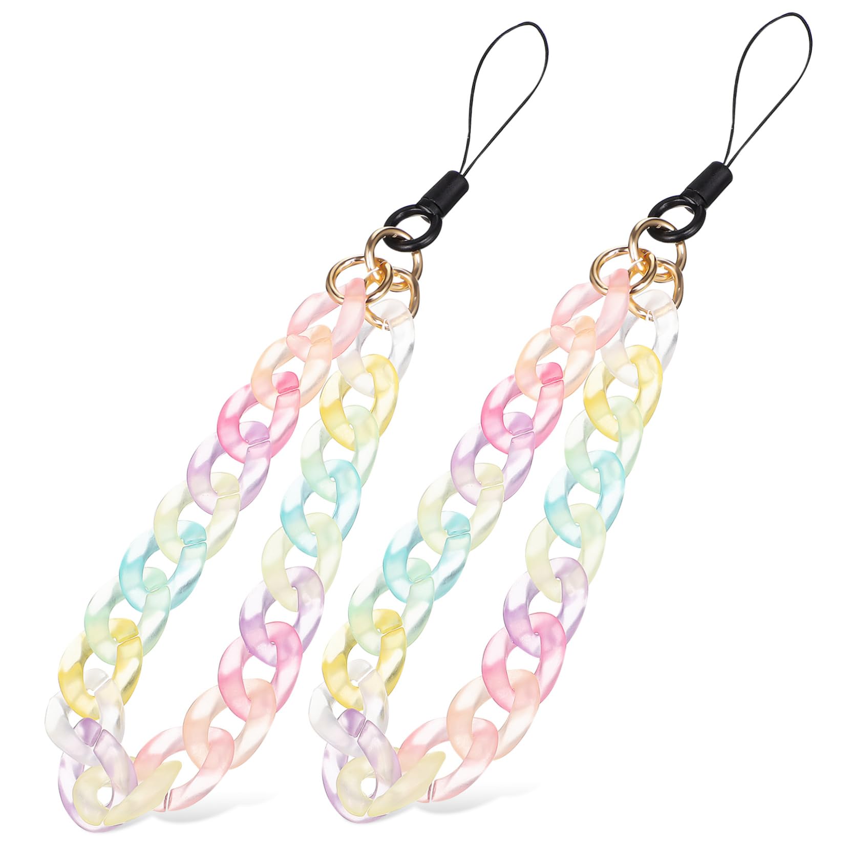 Artibetter Handy Lanyard Farbige Charm Lanyards Für Handys Schlüsselanhänger Handy Sling Handy Lanyard Handschlaufe Handy Dekoration Zum Aufhängen Armband Bastelset Handy Dekoration