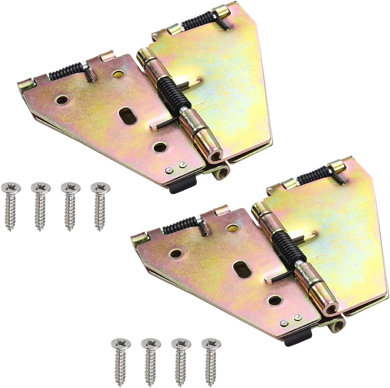 MroMax Drop Leaf Table Hinge Support, 5.2" Folding Table Hinge, Bronze